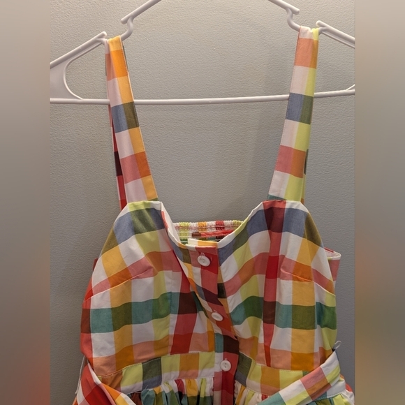 Christopher John Rogers Multicolor Plaid Dress - Picture 5 of 15